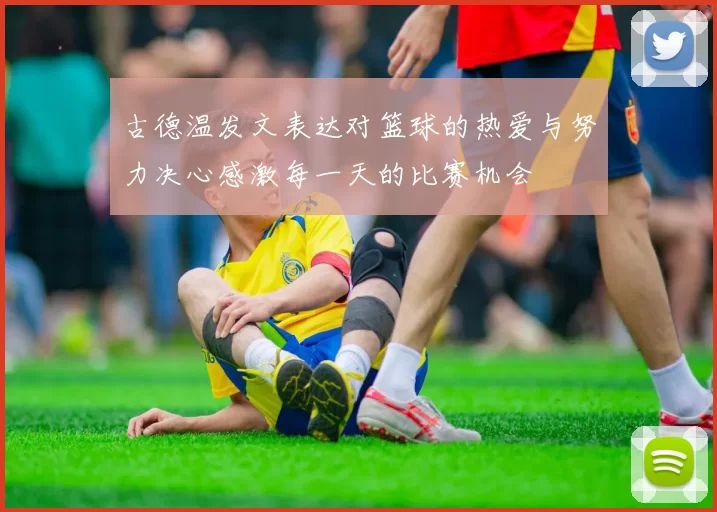 古德温发文表达对篮球的热爱与努力决心感激每一天的比赛机会